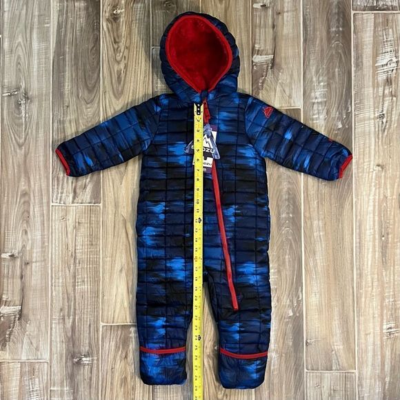 NEW! Snozu Baby 1-piece Cozy Snowsuit for Boy Girl Unisex, Blue - Picture 6 of 16